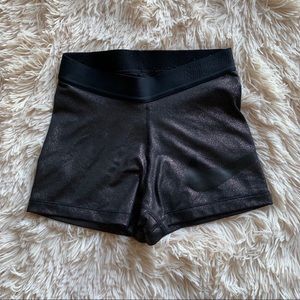 Metallic Nike spandex